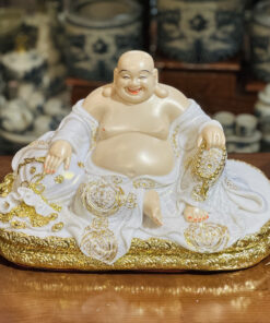 Tượng Di Lặc Hiệu Ứng Đồng Trắng