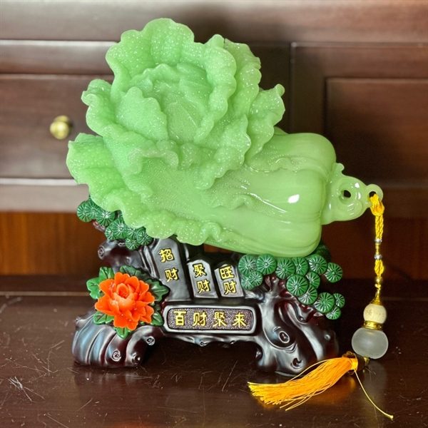 Bắp Cải Bột Đá Ngọc Phong Thủy