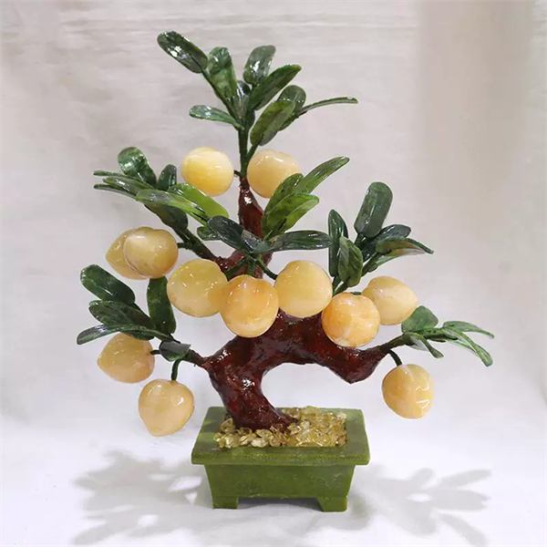 Cây Đào Đá Phong Thuỷ Ngọc Hoàng Long