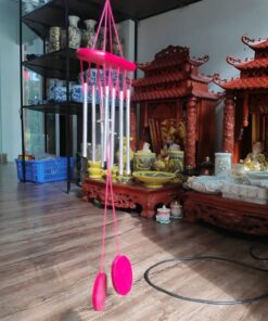 Chuông Gió Treo Gỗ Đỏ