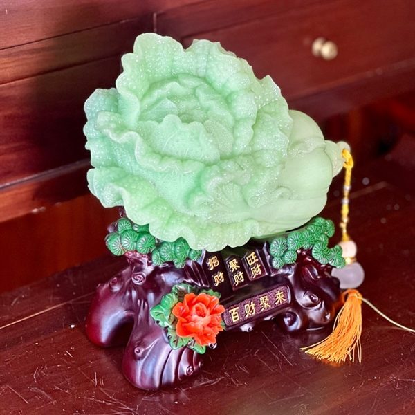 Bắp Cải Bột Đá Ngọc Phong Thủy