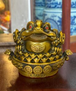Cóc Thiềm Thừ Đồng Hũ Tài Lộc