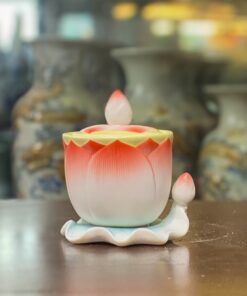 Chóe Thờ Hoa Sen Sứ Đức Hóa