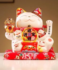Mèo Thần Tài Chiêu Tài Tiến Bảo 25cm