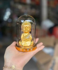 Tượng Chú Tiểu Kim Sa Đặt Xe Ô Tô
