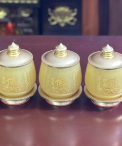 Chóe Thờ Lưu Ly Vàng Bọc Đồng