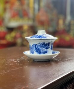 Bát Sâm/ Bát Nước Rồng Men Lam
