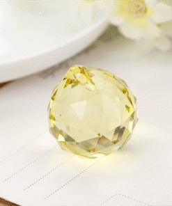 Cầu Treo Phong Thủy Pha Lê Vàng
