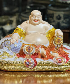 Tượng Di Lặc Hiệu Ứng Đồng Đỏ
