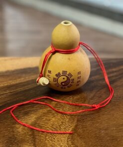Hồ Lô Gỗ Bát Quái Âm Dương