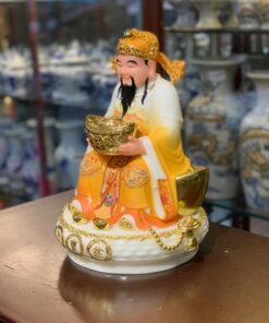Tượng Thần Tiền/ Thần Phát Đá Vàng TD10