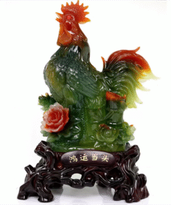 Gà Trống Đá Xanh Đế Gỗ