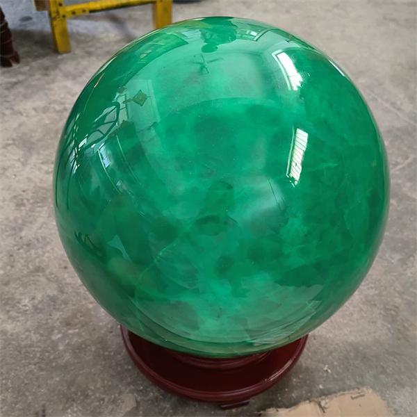 Quả Cầu Đá Phong Thủy Thạch Anh Xanh