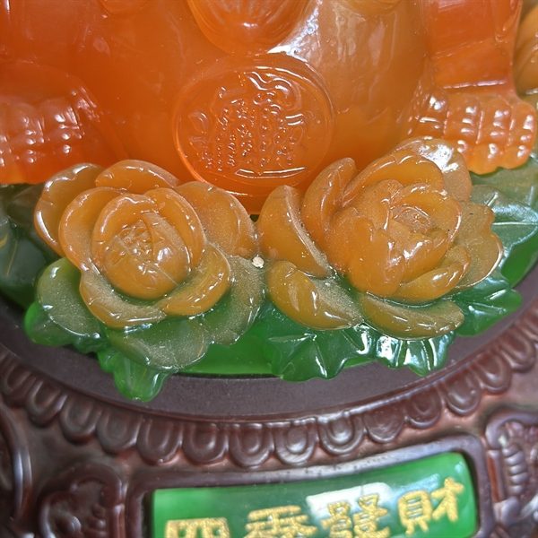 Tỳ Hưu Phong Thuỷ Đế Xoay Đỏ Lưu Ly