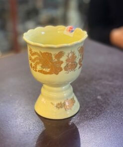 Ly Đựng Phật Thủ Bát Tràng Vàng Ngà