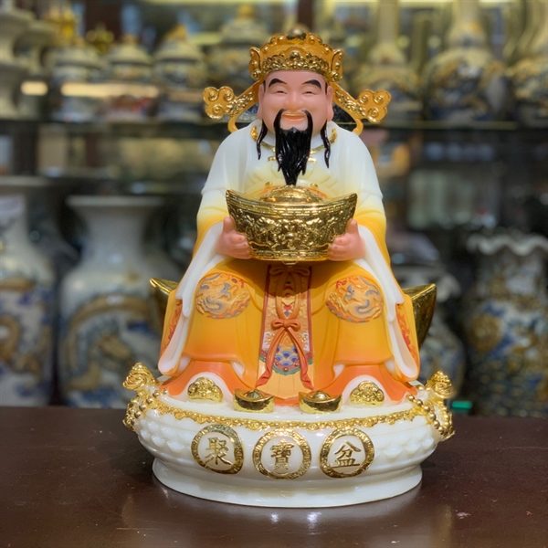 Tượng Thần Tiền/ Thần Phát Đá Vàng TD10