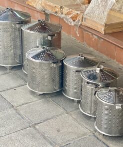 Lò Hóa Vàng Inox Tròn Dày
