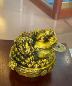 Cóc Thiềm Thừ Đồng Hũ Tài Lộc