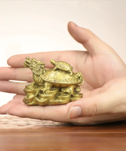 Long Quy Cõng Rùa Con Đồng Phong Thuỷ