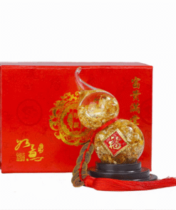Hồ Lô Vàng Lá Chiêu Tài Tiến Lộc