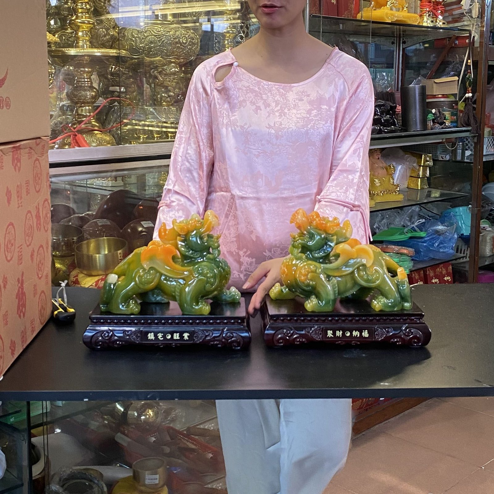 Cặp Tỳ Hưu Trấn Trạch Tụ Tài