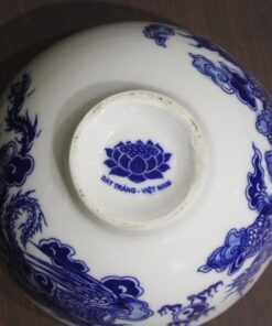 Bát Thờ Rồng Men Lam