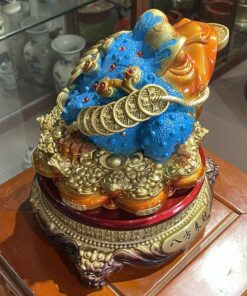 Cóc Thiềm Thừ Chiêu Tài Ngũ Sắc