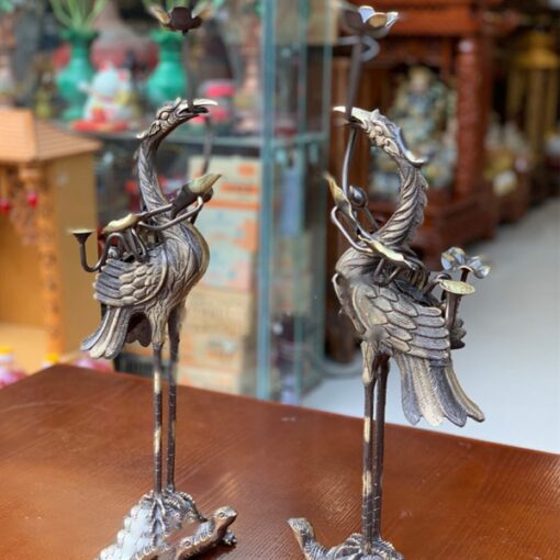 Hạc Thờ Thân Sen Đồng Hun Hai Công Nghệ