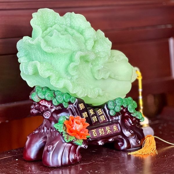 Bắp Cải Bột Đá Ngọc Phong Thủy
