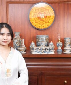 Bộ Thờ Thần Linh Men rạn Đắp Nổi BTTLMRDN1