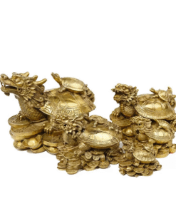 Long Quy Cõng Rùa Con Đồng Phong Thuỷ