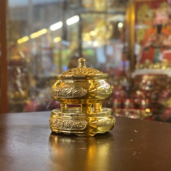 Đốt Trầm Đồng Vàng