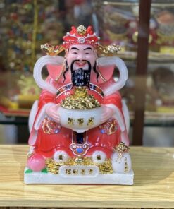 Tượng Thần Tiền/ Thần Phát Phú Quý Đỏ