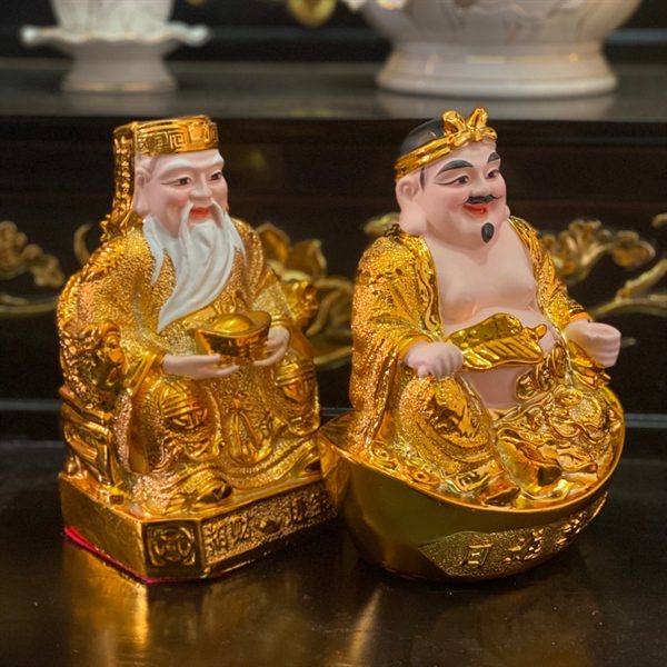 Tượng Thần Tài Thổ Địa Kim Sa