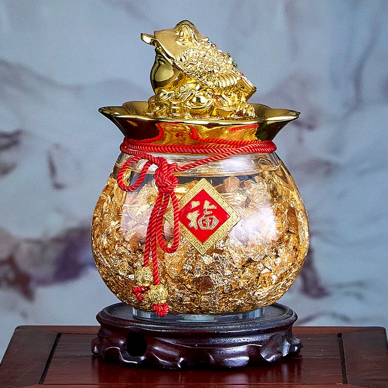 Hũ Vàng Lá Thiềm Thừ Chiêu Tài, Tiến Lộc