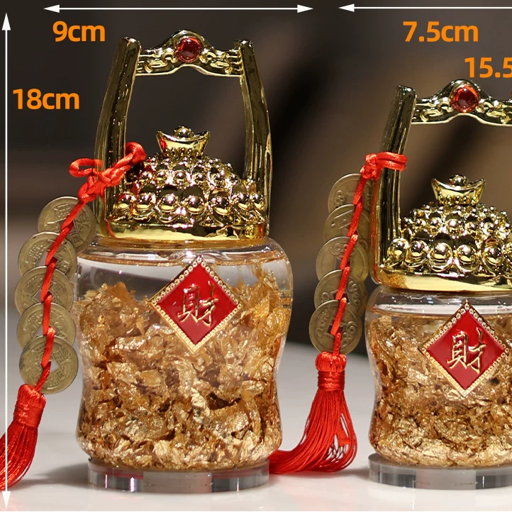 Xô Vàng Lá Chiêu Tài Lộc