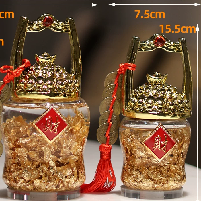Xô Vàng Lá Chiêu Tài Lộc