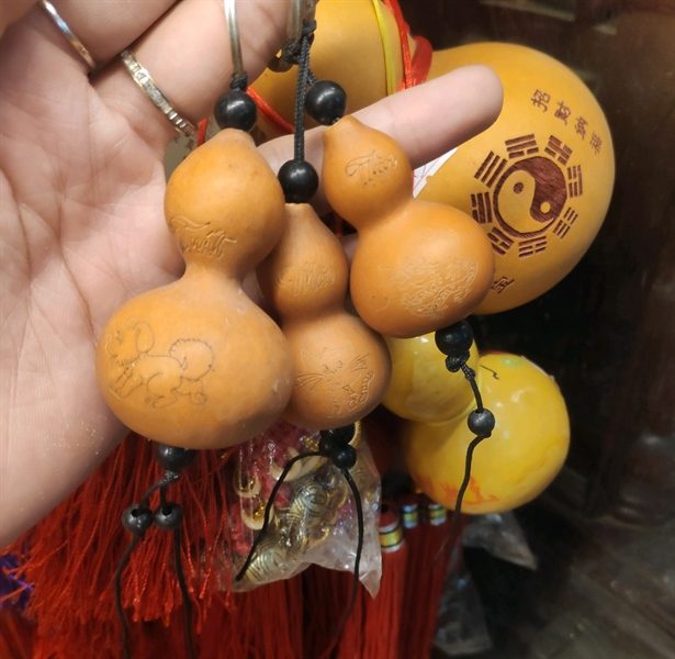 Hồ Lô Gỗ/Móc Treo Chìa Khóa Hồ Lô 12 Con Giáp