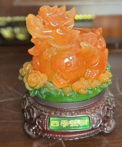 Tỳ Hưu Phong Thuỷ Đế Xoay Đỏ Lưu Ly