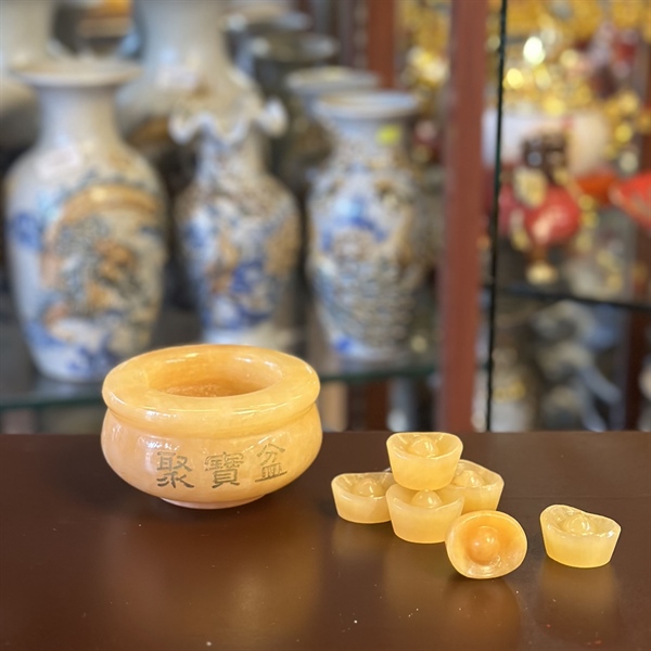 Bát tụ bảo Ngọc Hoàng Long