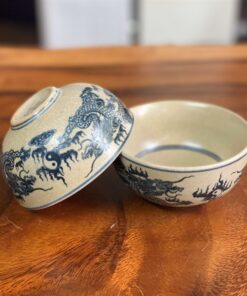 Bát Thờ Rồng Men Rạn Vẽ