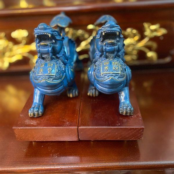 Tỳ Hưu Đồng Đài Loan Màu Xanh Lam