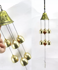 Chuông Gió Treo Đồng Rồng Phượng