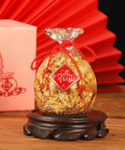 Túi Tiền Vàng Nước Phong Thủy