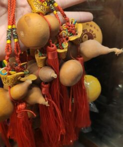 Dây Treo Hồ Lô Gỗ/Móc Treo Chìa Khóa Hồ Lô Gỗ