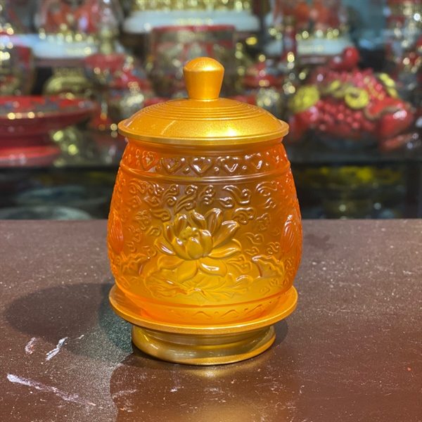 Chóe Thờ Lưu Ly Bọc Đồng