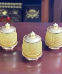 Chóe Thờ Lưu Ly Vàng Bọc Đồng