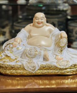 Tượng Di Lặc Hiệu Ứng Đồng Trắng