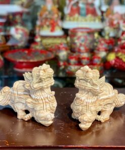 Cặp Tỳ Hưu Đá Ngọc Pakistan