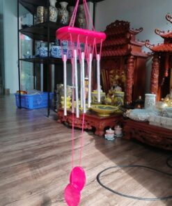 Chuông Gió Treo Gỗ Đỏ